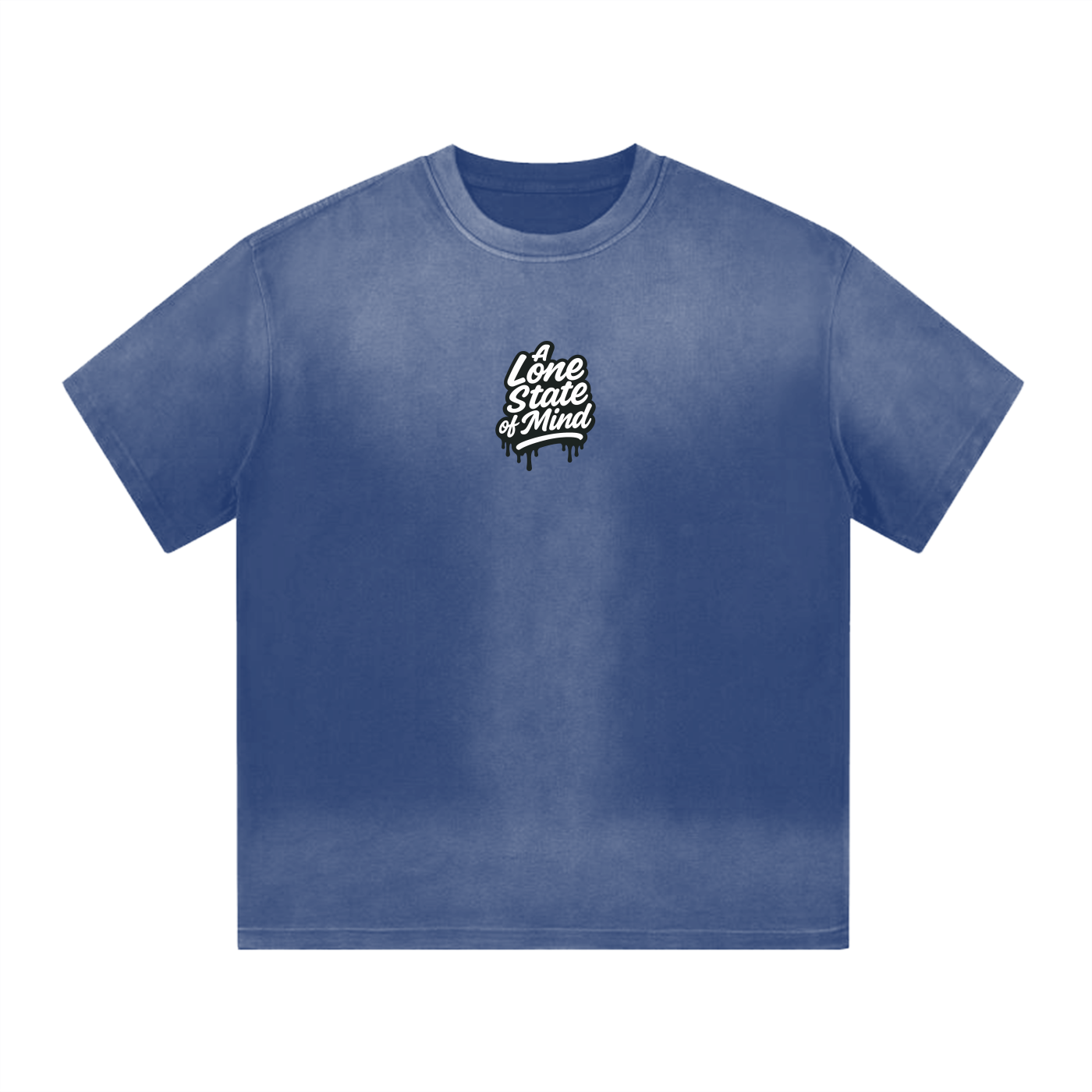 A Lone State of Mind Gradient Washed Tee