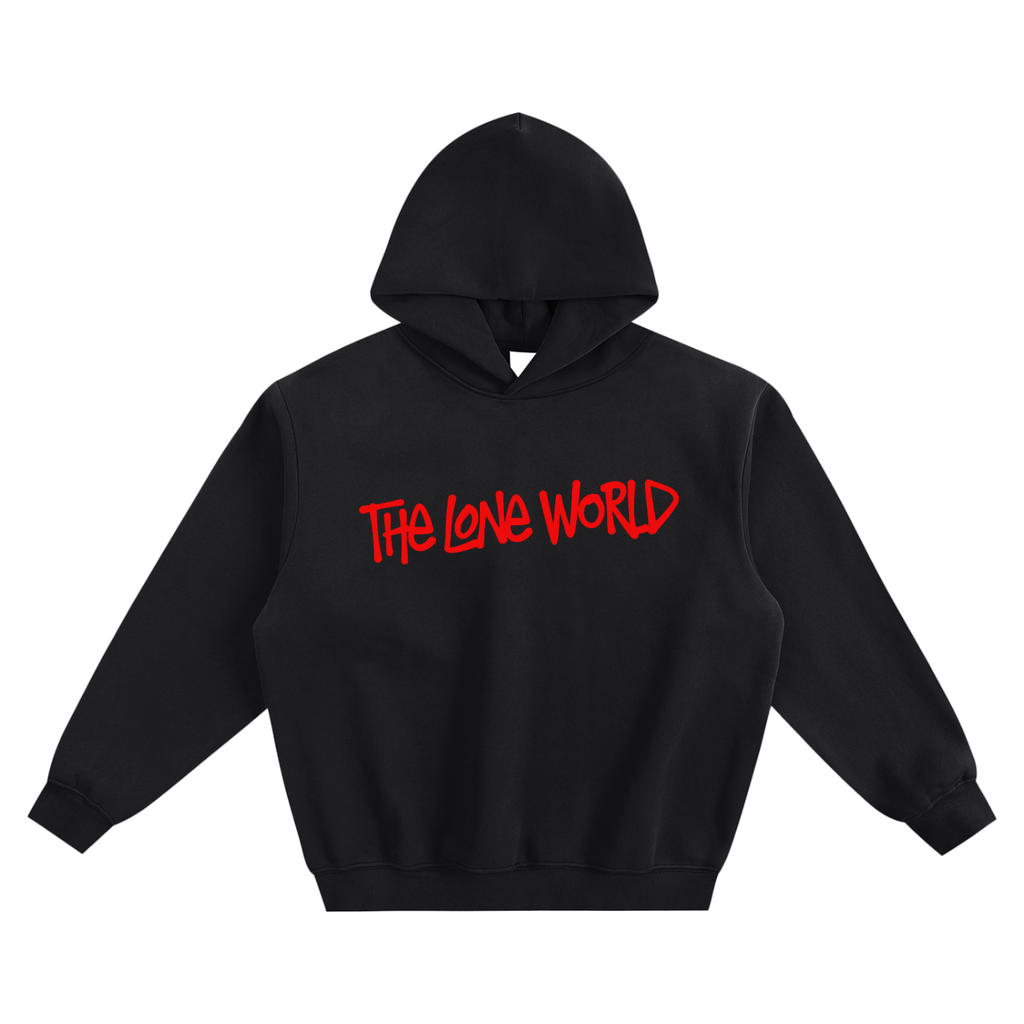 TLW Black Boxy Hoodie