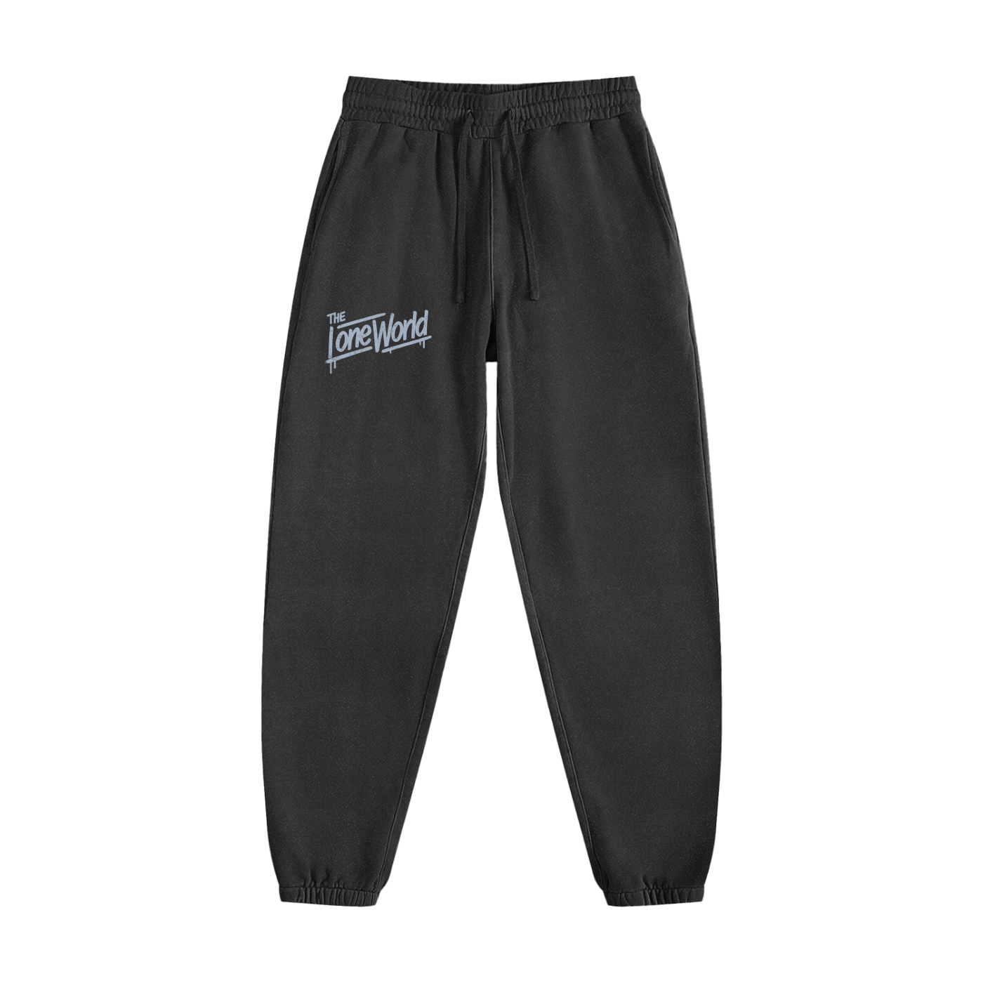 TLW Black Vintage Washed Sweatpants