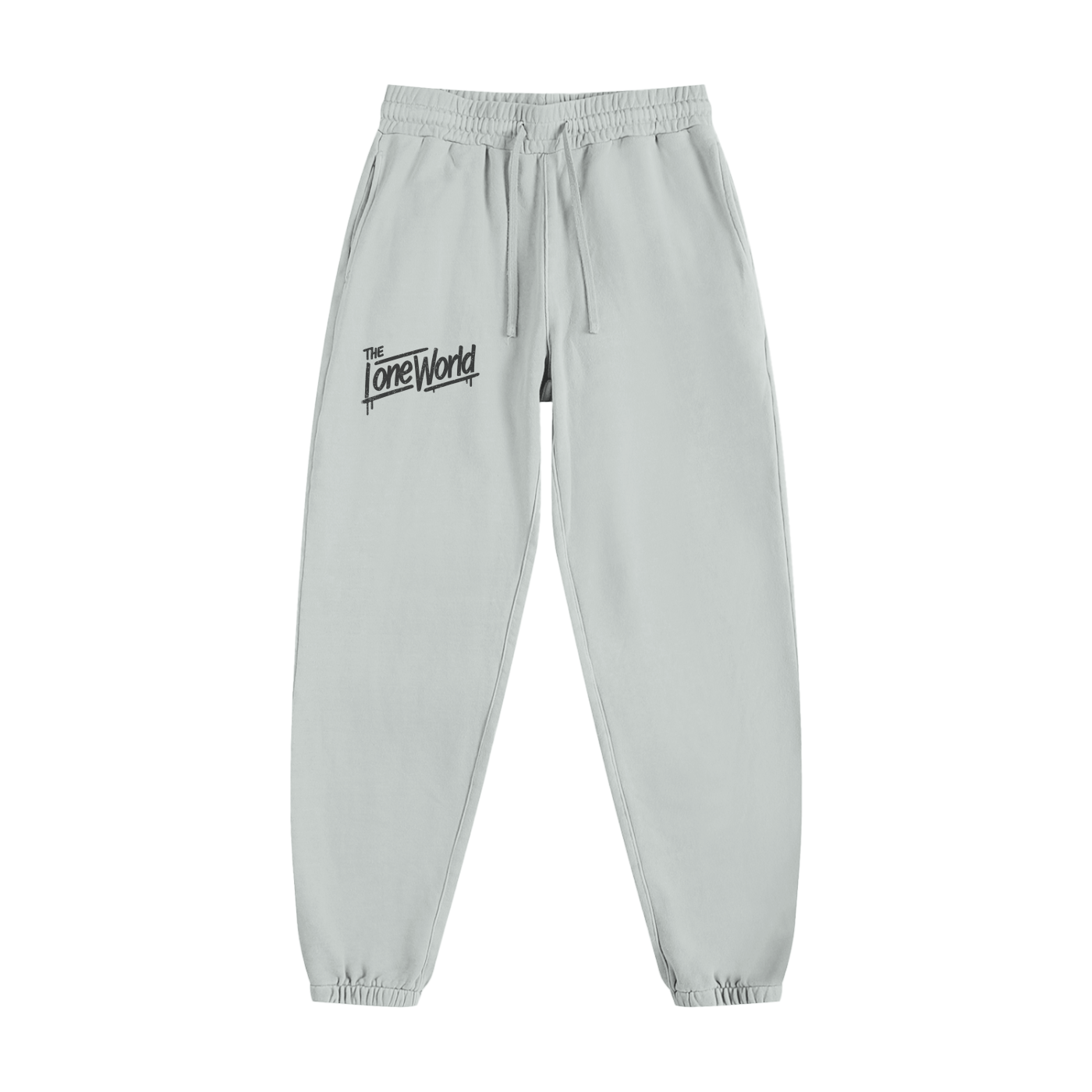 TLW Light Gray Vintage Washed Sweatpants