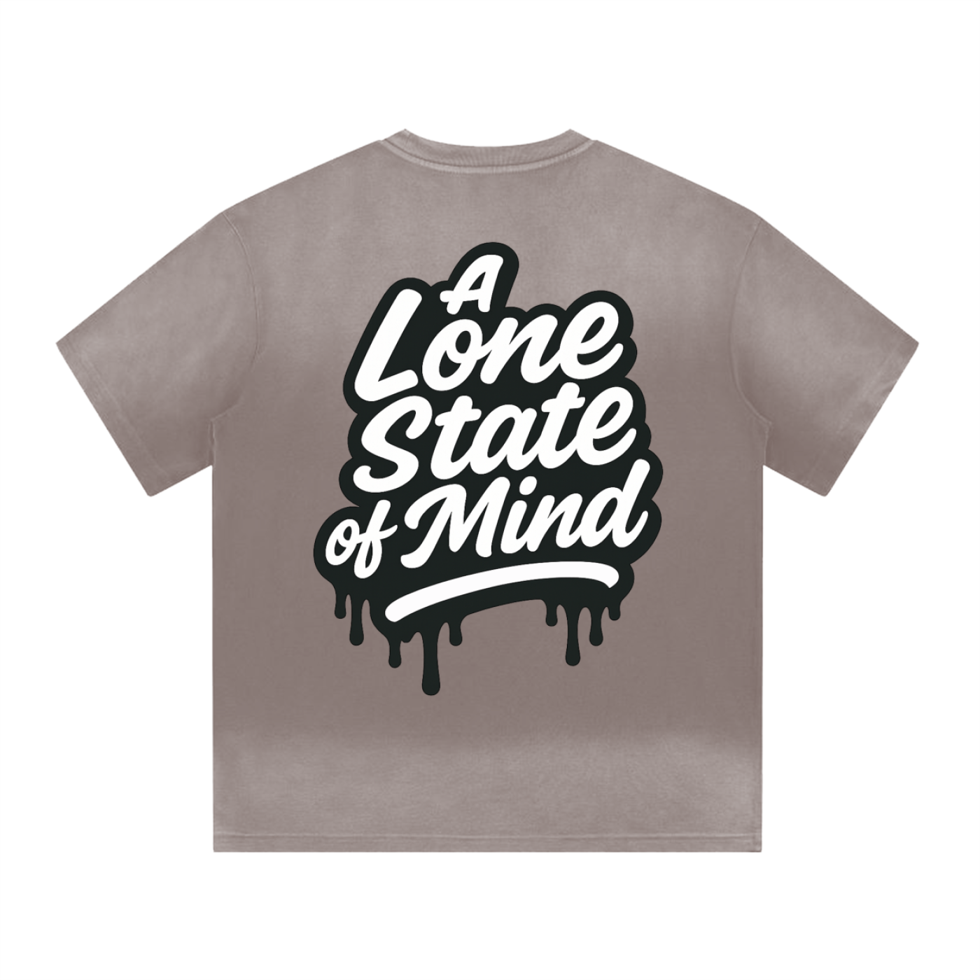 A Lone State of Mind Gradient Washed Tee