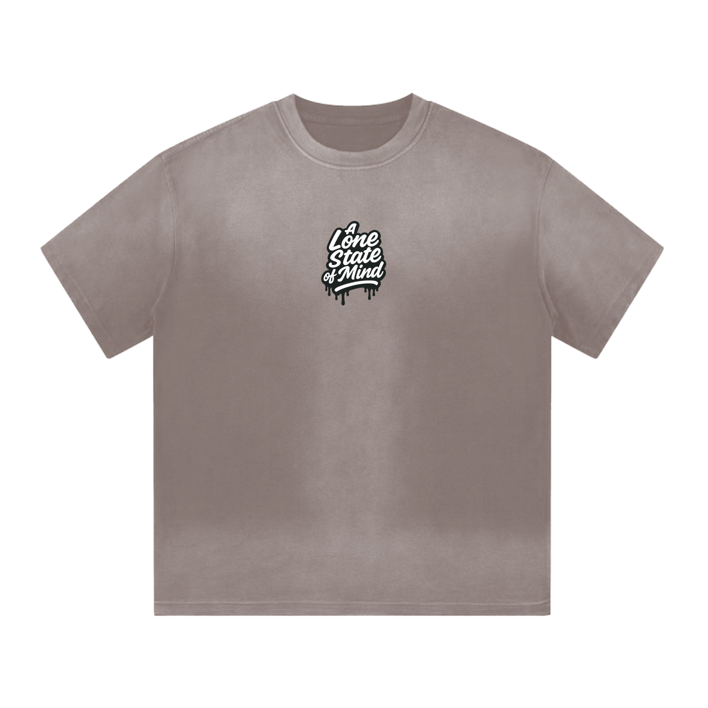 A Lone State of Mind Gradient Washed Tee